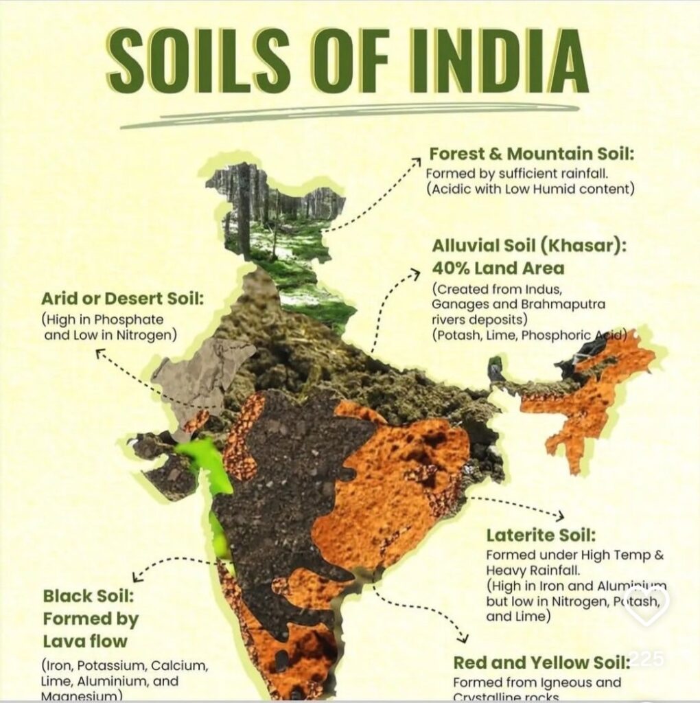 Alluvial Soil in India Map