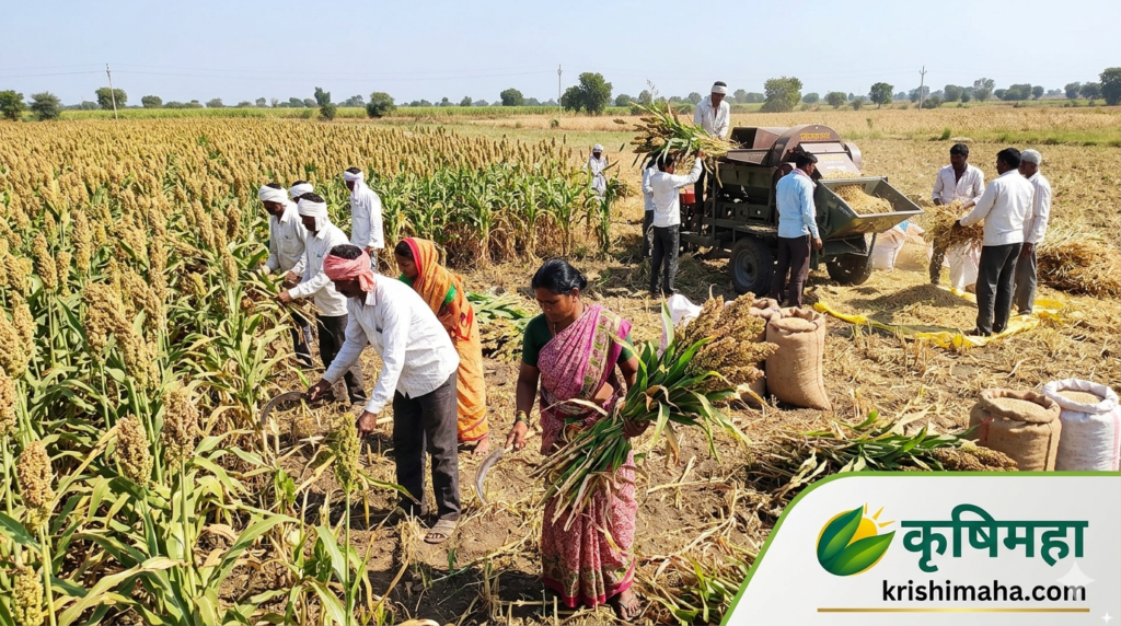 рдЬреНрд╡рд╛рд░реА рд▓рд╛рдЧрд╡рдб рддрдВрддреНрд░ (Sorghum Farming in Marathi)